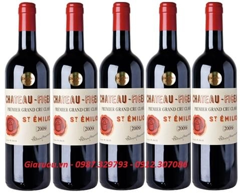 BÁN RẺ Vang Pháp CHATEAU FIGEAC St Emilion Premier Grand Cru Classe