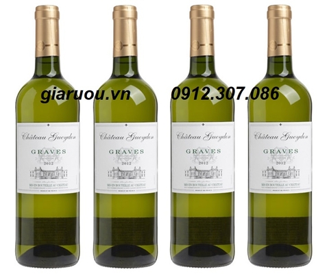 NHÀ CUNG CẤP ĐỘC QUYỀN VANG PHÁP CHATEAU GUEYDON GRAVES TẠI MIỀN BẮC