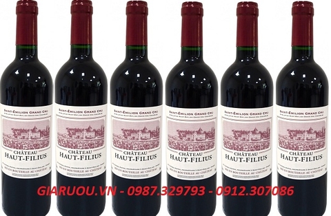 BÁN RƯỢU VANG PHÁP CHATEAU HAUT FILIUS GIÁ CỰC TỐT