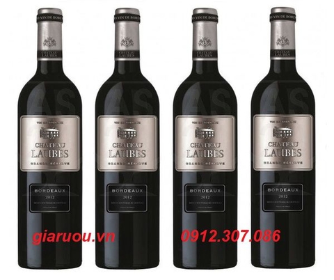 BÁN BUÔN VANG PHÁP CHATEAU LAUBES BORDEAUX GIÁ TỐT NHẤT