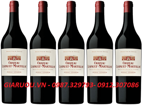 PHÂN PHỐI VANG PHÁP CHATEAU LESPAULT MARTILLAC GIÁ RẺ NHẤT