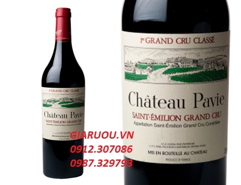 ĐỊA CHỈ TIN CẬY MUA RƯỢU VANG PHÁP CAO CẤP CHATEAU PAVIE Ở HÀ NỘI