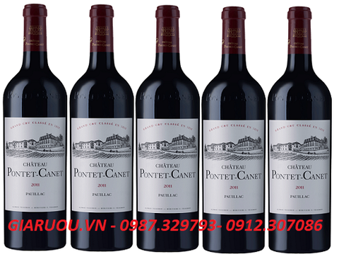 PHÂN PHỐI RƯỢU VANG PHÁP CHATEAU PONTET CANET GIÁ RẺ NHẤT