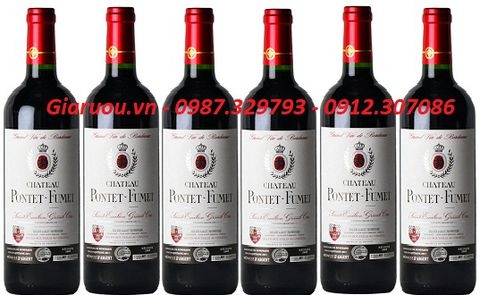 VANG PHÁP CHATEAU PONTET FUMET GIÁ RẺ NHẤT 930.000Đ