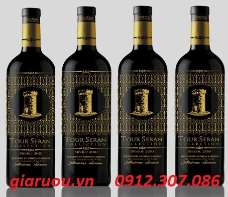 VANG PHÁP CHATEAU TOUR SERAN MEDOC CHÍNH HÃNG, MẪU ĐẸP, GIÁ SIÊU RẺ