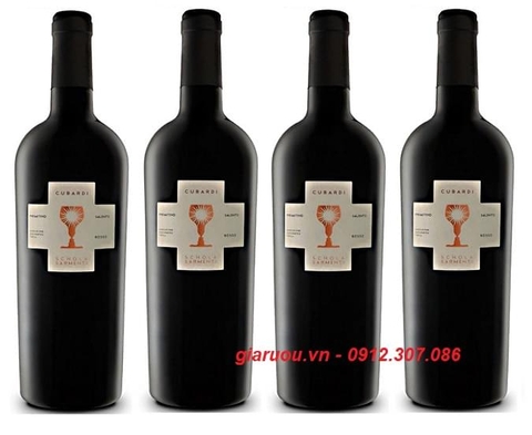 GIÁ BÁN BUÔN VANG Ý CUBARDI PRIMITIVO SALENTO ROSSO