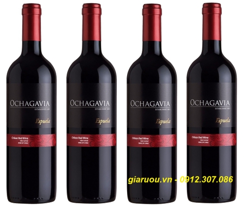 VANG CHILE OCHAGAVIA ESPUELA RED WINE CHÍNH HÃNG GIÁ RẺ NHẤT -155.000đ