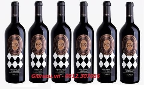 GIÁ RƯỢU VANG Ý F79 PRIMITIVO