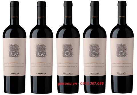 NHÀ PHÂN PHỐI VANG CHILE GÊ ENSAMBLAJE EMILIANA UY TÍN GIÁ RẺ NHẤT