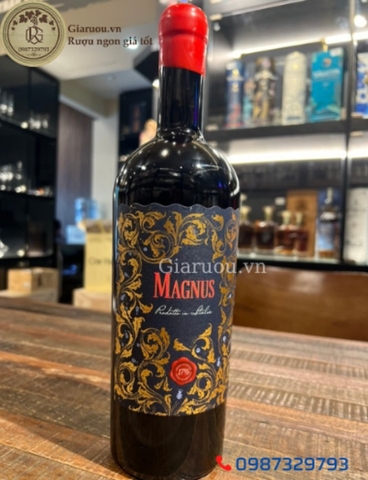 Khám phá chai rượu vang Ý Magnus Vino Rosso ngon, giá rẻ