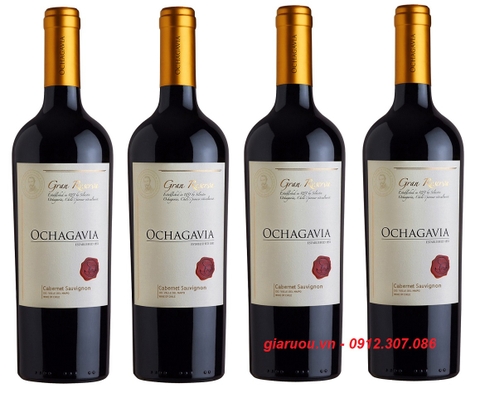 VANG CHILE OCHAGAVIA GRAN RESERVA - HÀNG CHUẨN, UỐNG NGON, GIÁ CỰC RẺ