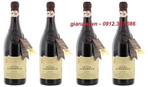 ĐỊA CHỈ BÁN VANG Ý GRANDE ALBERONE ROSSO 94 GIÁ TỐT NHẤT HÀ NỘI
