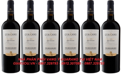 NHÀ PHÂN PHỐI BÁN BUÔN ĐỘC QUYỀN VANG Ý GUARANO NEGROAMARO