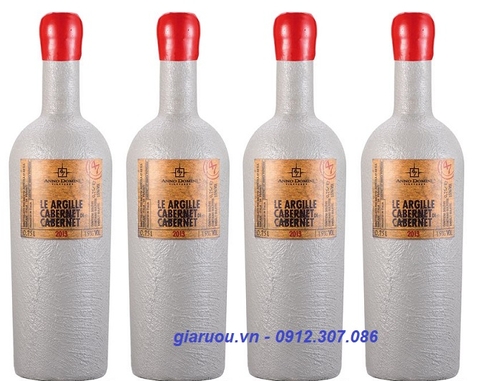 TỔNG ĐẠI LÝ VANG Ý LE ARGILLE CABERNET DI CABERNET- GIARUOU.VN