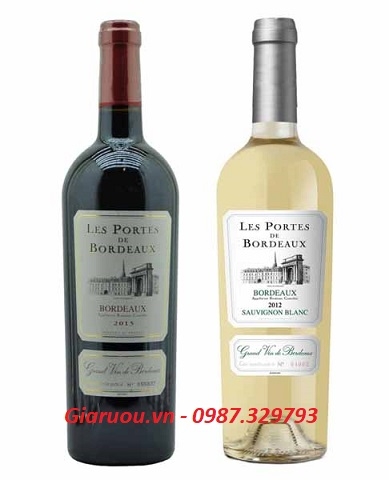 PHÂN PHỐI CẶP RƯỢU VANG PHÁP BORDEAUX ĐỎ TRẮNG LÀM QUÀ BIẾU Ở HÀ NỘI
