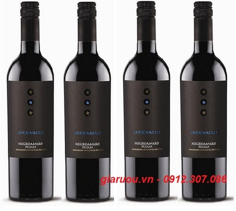 ĐỊA CHỈ BÁN VANG Ý LUCCARELLI NEGROAMARO UY TÍN GIÁ CỰC TỐT