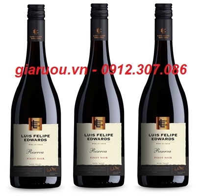 CUNG CẤP VANG CHILE LUIS FELIPE EDWARDS RESERVA PINOT NOIR GIÁ CỰC RẺ