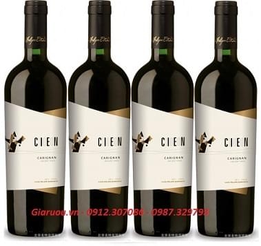 VANG CHILE CIEN CARIGNAN GIÁ BÁN TỐT NHẤT