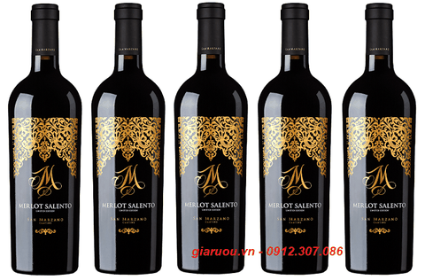 GIÁ ƯU ĐÃI: 600.000đ - VANG Ý M MERLOT SALENTO