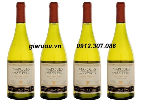 VANG CHILE MARQUES CASA CONCHA CHARDONNAY GIÁ TỐT NHẤT
