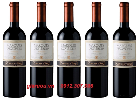 VANG CHILE MARQUES CASA CONCHA CARMENERE GIÁ RẺ NHẤT