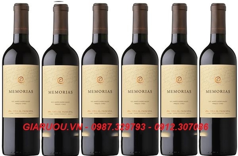 NHÀ PHÂN PHỐI RƯỢU VANG CHILE MEMORIAS, VERTICE GIÁ CỰC RẺ