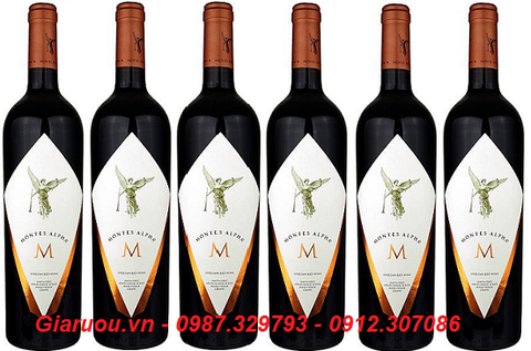 GIÁ RƯỢU VANG MONTES ALPHA M RẺ NHẤT 2.090K