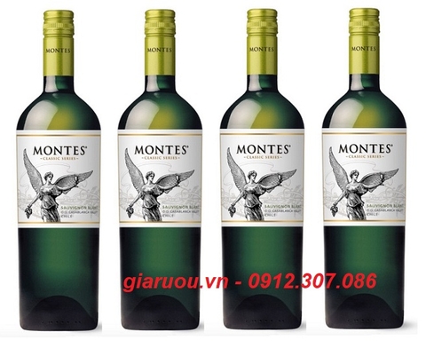 CUNG CẤP VANG CHILE MONTES CLASSIC SERIES SAUVIGNON BLANC