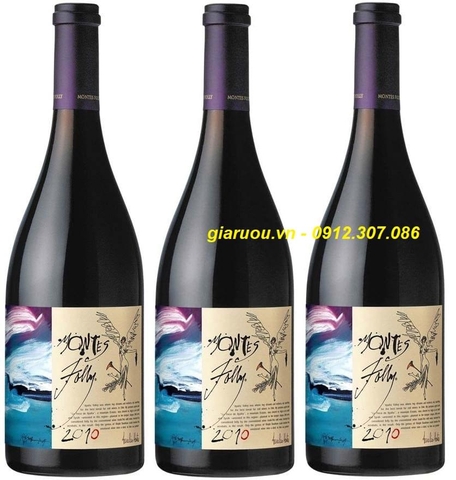 GIÁ ƯU ĐÃI NHẤT: 2.190.000đ - VANG CHILE MONTES FOLLY