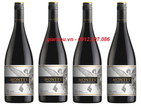 GIÁ TỐT: 455.000đ-VANG CHILE MONTES LIMITED SELECTION PINOT NOIR