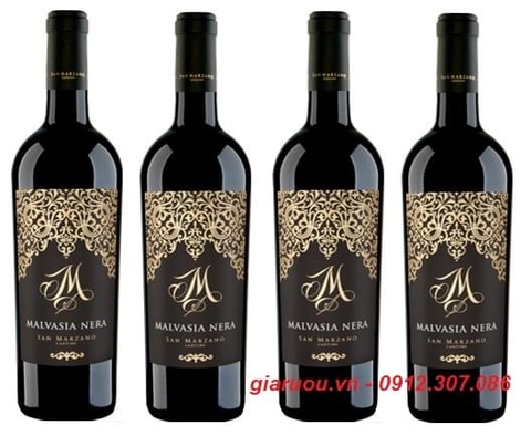 TỔNG ĐẠI LÝ VANG Ý M MALVASIA NERA TẠI HÀ NỘI