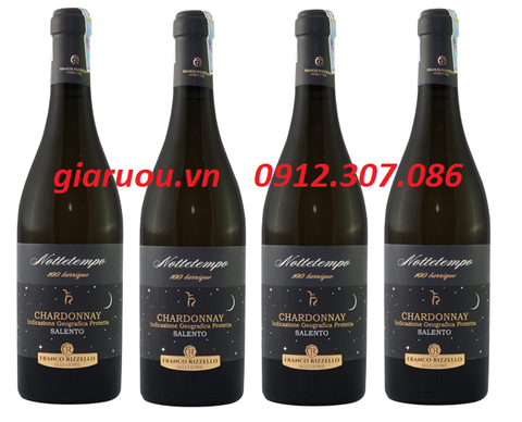 GIÁ VANG Ý NOTTETEMPO 100 BARRIQUE CHARDONNAY SALENTO CỰC TỐT