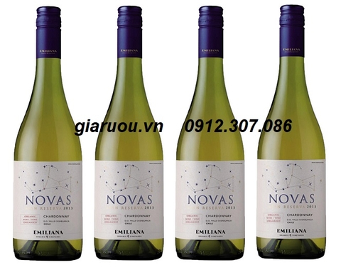 ƯU ĐÃI GIÁ CỰC RẺ - VANG CHILE NOVAS GRAN RESERVA CHARDONNAY