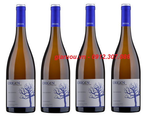 TỔNG ĐẠI LÝ PHÂN PHỐI VANG CHILE ORIGEN GRAN RESERVA CHARDONNAY