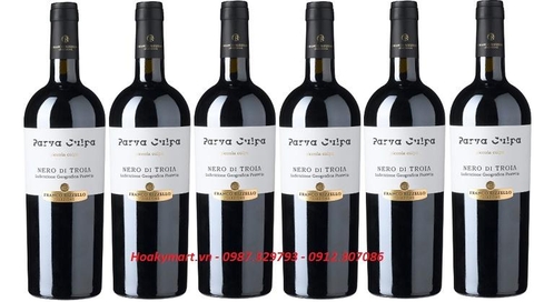 PHÂN PHỐI ĐỘC QUYỀN VANG Ý PARVA CULPA NERO DI TROIA GIÁ CỰC TỐT