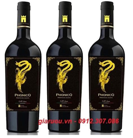 BÁN VANG Ý PHONICO PRIMITIVO DEL SALENTO CHÍNH HÃNG UY TÍN NHẤT