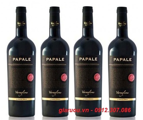 VANG Ý PAPALE PRIMITIVO DI MANDURIA - HÀNG CHẤT UỐNG NGON GIÁ TỐT NHẤT