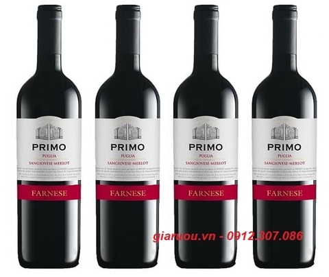 TỔNG ĐẠI LÝ VANG Ý FARNESE PRIMO SANGIOVESE MERLOT