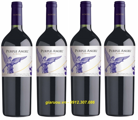 CHUYÊN BÁN BUÔN RƯỢU VANG CHILE MONTES PURPLE ANGEL CHÍNH HÃNG GIÁ RẺ