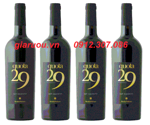 BÁN BUÔN VANG Ý QUOTA 29 PRIMITIVO GIÁ RẺ NHẤT MIỀN BẮC