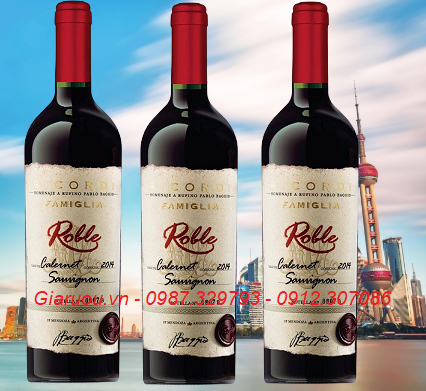 ROBLE RICORDI FAMIGLIA CABERNET SAUVIGNON UỐNG NGON GIÁ CỰC RẺ