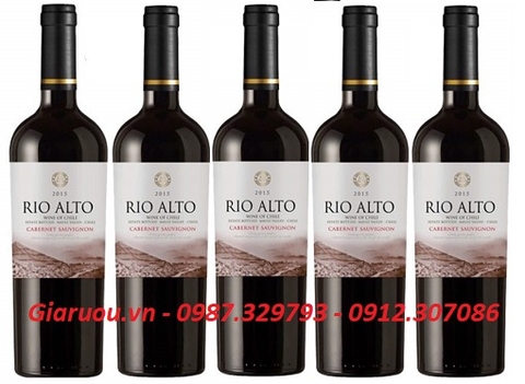 PHÂN PHỐI GIÁ RẺ VANG CHILE RIO ALTO TẠI HÀ NỘI