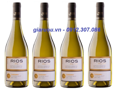 CHUYÊN BÁN BUÔN VANG CHILE RIOS DE CHILE CHARDONNAY GIÁ TỐT NHẤT