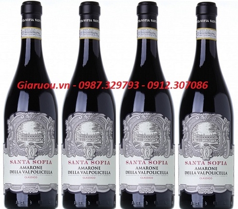 BÁN RƯỢU VANG Ý SANTA SOFIA AMARONE DELLA VALPOLICELLA GIÁ RẺ NHẤT