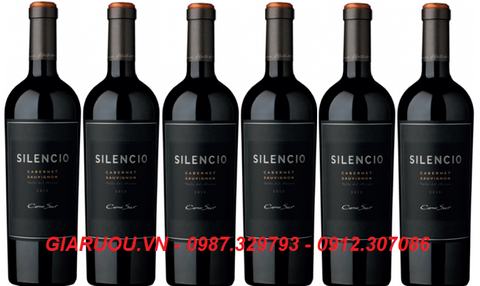 BÁN RƯỢU VANG CHILE SILENCIO GIÁ RẺ NHẤT THỊ TRƯỜNG