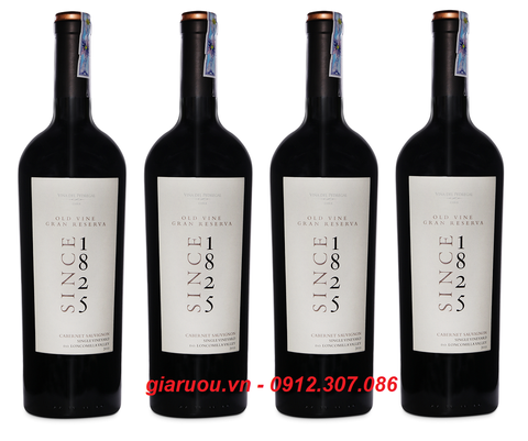 PHÂN PHỐI VANG CHILE SINCE 1825 GRAN RESERVA CABERNET SAUVIGNON