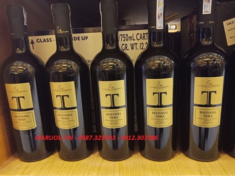BÁN RƯỢU VANG Ý T MALVASIA  NERA GIÁ CỰC RẺ