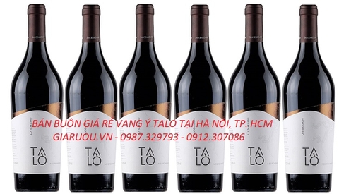 BÁN BUÔN RƯỢU VANG Ý TALO TẠI HÀ NỘI, TP. HCM GIÁ RẺ NHẤT