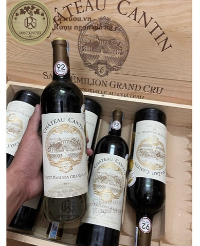 NƠI BÁN VANG PHÁP CHATEAU CANTIN GRAND CRU GIÁ TỐT NHẤT