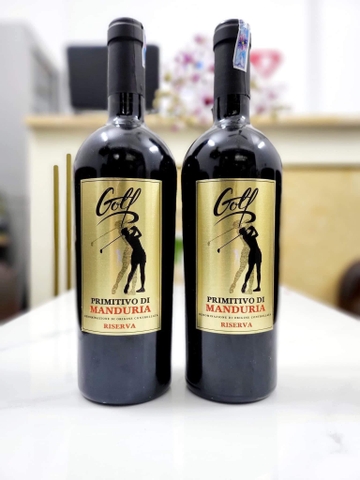 Chai rượu vang Ý Golf Primitivo di Manduria có gì khiến nhiều mê mẩn?